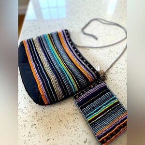 Mary Frances beaded shoulder bag